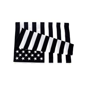 Прапор США Чорно білий