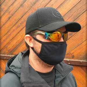 Маска багаторазова чорна