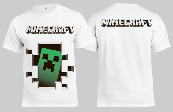 Футболка MINECRAFT Біла