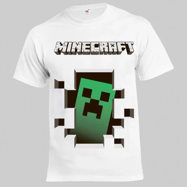 Футболка MINECRAFT Біла