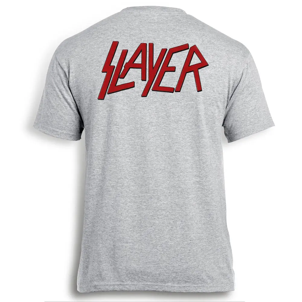 Футболка SLAYER Pentagram Меланж