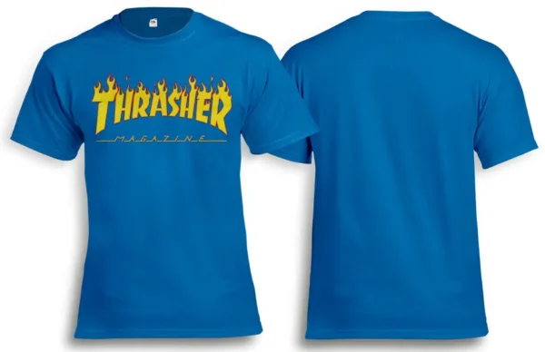 Футболка THRASHER Flame Синій